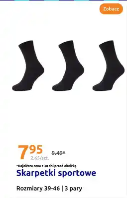 Action Skarpetki sportowe oferta