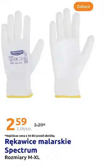 Action Rękawice malarskie Spectrum oferta