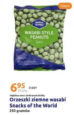 Action Orzeszki ziemne wasabi Snacks of the World oferta