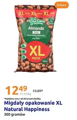 Action Migdały opakowanie XL Natural Happiness oferta