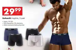 Biedronka Bokserki męskie , 2 pak oferta