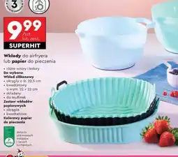 Biedronka Wkłady do airfryera lub papier do pieczenia oferta