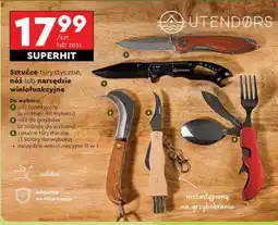 Biedronka Sztućce turystyczne, nóż lub narzędzie wielofunkcyjne oferta