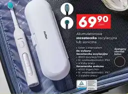 Biedronka Akumulatorowa szczoteczka oscylacyjna lub soniczna oferta