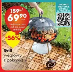 Biedronka Grill węglowy z pokrywą oferta