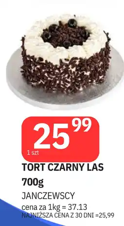 E.Leclerc Tort czarny las Janczewscy oferta