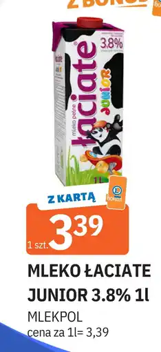 E.Leclerc Mleko junior 3.8% Łaciate oferta
