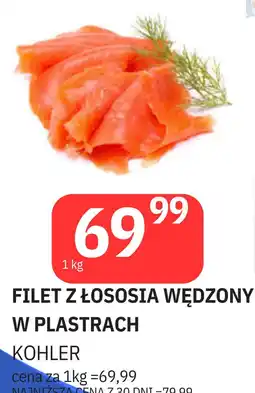 E.Leclerc Łosoś wędzony Kohler oferta