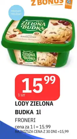 E.Leclerc Lody bakaliowe z kawałkami bakalii Zielona Budka oferta
