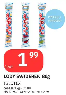 E.Leclerc Lody waniliowe w polewie sorbetowej pomarańczowej Koral Świderek oferta