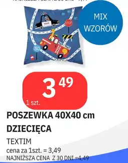 E.Leclerc Poszewka 40 x cm Textim oferta