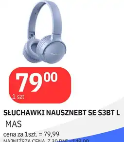E.Leclerc Słuchawki se-s3bt niebieskie Pioneer oferta
