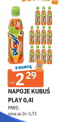 E.Leclerc Napój marchew-truskawka-limetka-jabłko Kubuś Play! oferta