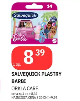 E.Leclerc Plastry opatrunkowe barbie Salvequick oferta