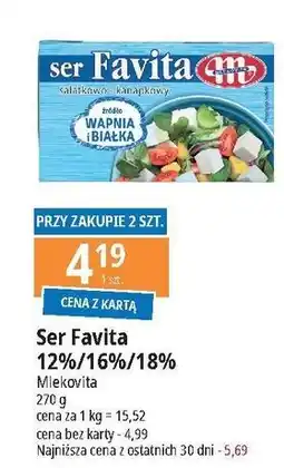 E.Leclerc Ser sałatkowo-kanapkowy 12 % Mlekovita Favita oferta