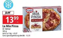 E.Leclerc Pinsa z salami Dr. Oetker oferta