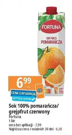 E.Leclerc Sok grejpfrut czerwony Fortuna oferta