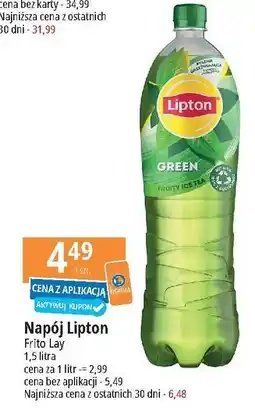 E.Leclerc Herbata mrożona classic Lipton Green Ice Tea oferta