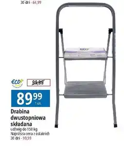 Drabina metalowa dwustopniowa Eco+
