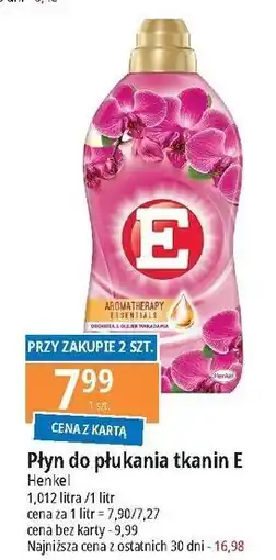 E.Leclerc Płyn do płukania orchidea i olejek makadamia E Aromatherapy oferta