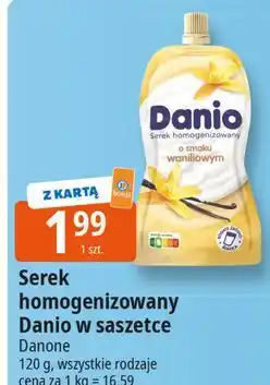E.Leclerc Serek wanilia saszetka Danone Danio oferta