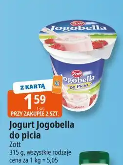 E.Leclerc Jogurt truskawka Zott Jogobella Do Picia oferta