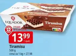 E.Leclerc Tiramisu Wiodąca Marka Equador oferta