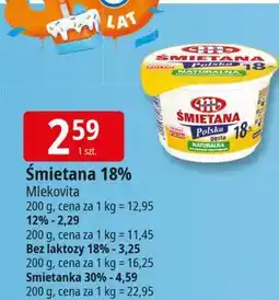 E.Leclerc Śmietanka polska 30% Mlekovita oferta