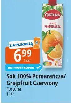 E.Leclerc Sok czerwony grejpfrut Fortuna oferta