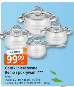 E.Leclerc Komplet garnków romeo Altom oferta
