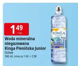 E.Leclerc Woda niegazowana Kinga Pienińska Junior oferta