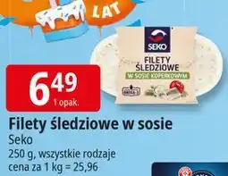 E.Leclerc Filety śledziowe w sosie koperkowym Seko oferta