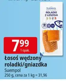 E.Leclerc Gniazdka wędzone z łososia Suempol oferta