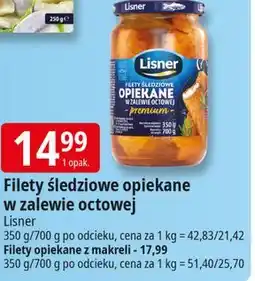 E.Leclerc Filety opiekane z makreli Lisner oferta
