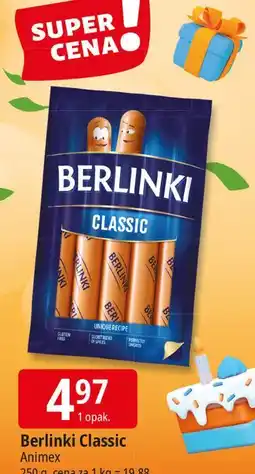 E.Leclerc Parówki classic Morliny Berlinki oferta