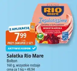 E.Leclerc Sałatka z tuńczykiem meksykańska Rio Mare Insalatissime oferta