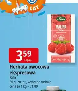 E.Leclerc Herbatka owocowa malina Bifix Premium oferta