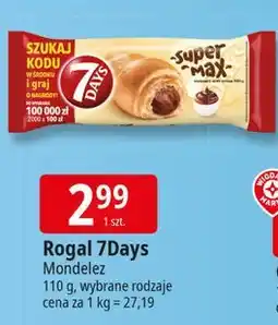 E.Leclerc Rogal z nadzieniem kakaowym 7 Days Super Max oferta