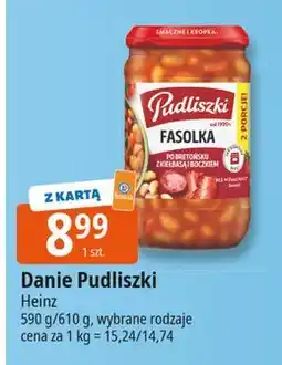 E.Leclerc Fasolka po bretońsku z kiełbasą i boczkiem Pudliszki oferta