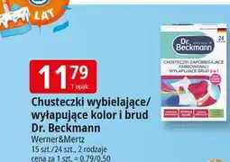 E.Leclerc Chusteczki wyłapujące kolor i wspomagające usuwanie brudu Dr. Beckmann oferta