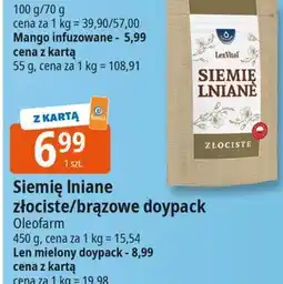 E.Leclerc Len mielony Oleofarm oferta