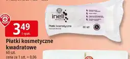 E.Leclerc Płatki kosmetyczne kwadratowe Wiodąca Marka Inell oferta