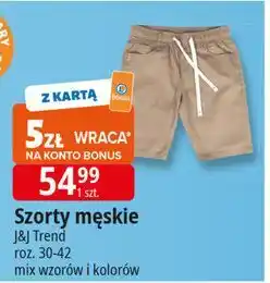 E.Leclerc Szorty męskie J&J Trend oferta