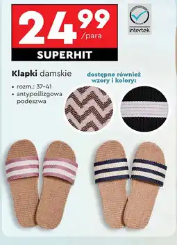 Biedronka Klapki damskie 37-41 Cleve oferta