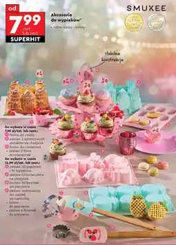 Biedronka Zestaw foremek do pieczenia Smukee oferta