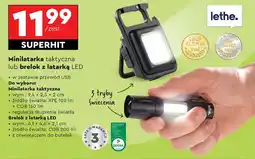 Biedronka Brelok z latarka led Lethe oferta