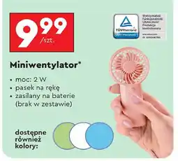 Biedronka Miniwentylator 2w oferta