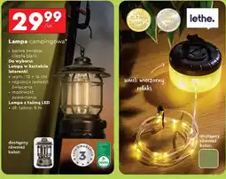 Biedronka Lampa campingowa z taśmą led 8 m Lethe oferta