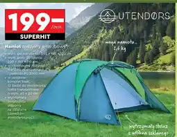 Biedronka Namiot 4 osobowy 290 x 180 120 cm Utendors oferta