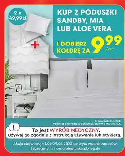 Biedronka Poduszka aloe vera Smukee oferta